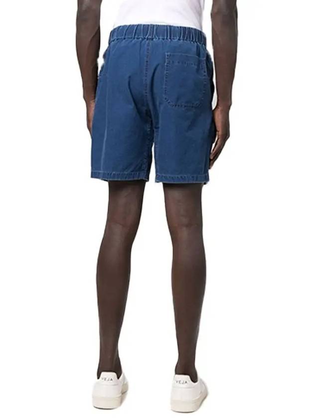 Youri Washed Denim Bermuda Shorts Indigo - A.P.C. - BALAAN 4