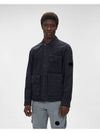 Microreps Diamond Peach Jacket Navy - CP COMPANY - BALAAN 3