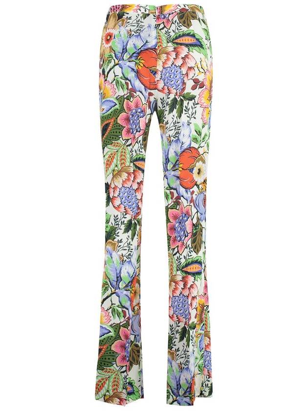 Etro Printed Wide-Leg Trousers - ETRO - BALAAN 2