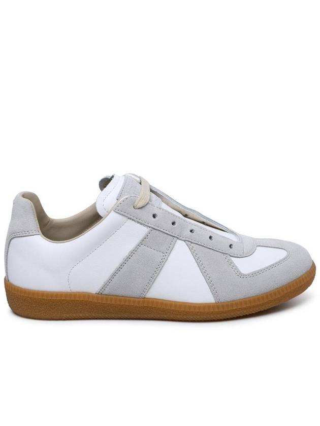 Replica Calfskin Low Top Sneakers White - MAISON MARGIELA - BALAAN 2