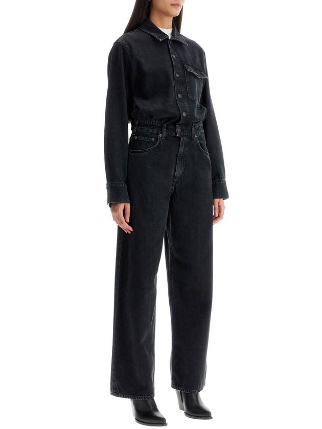 denim tane jumpsuit - AGOLDE - BALAAN 2