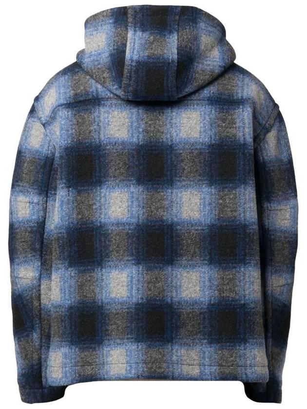 Kurt Hooded Jacket Blue - ISABEL MARANT - BALAAN 3