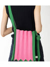 New Cross Bag Pink Green - PLEATSMAMA - BALAAN 6