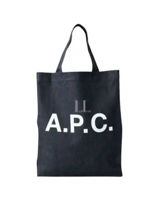 Eco Lou Logo Tote Bag Navy - A.P.C. - BALAAN 2