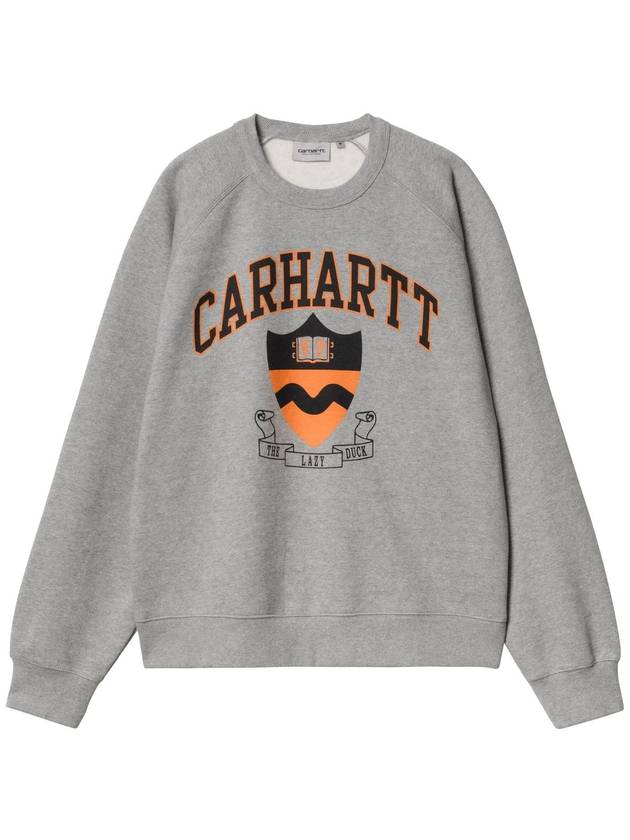 Lazy Duck Academy Sweatshirt Grey - CARHARTT WIP - BALAAN 2