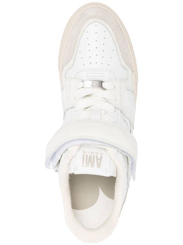 Men's Arcade Low Top Sneakers White - AMI - BALAAN 5