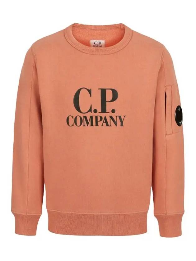 Kids Logo Sweatshirt Pink 13CKSS017B 003878W 476 - CP COMPANY - BALAAN 1