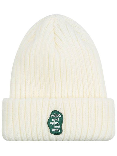 knit beaniewhite - MILESANDMILESANDMILES - BALAAN 1