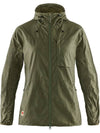 Women's High Coast Wind Jacket Green - FJALL RAVEN - BALAAN 2