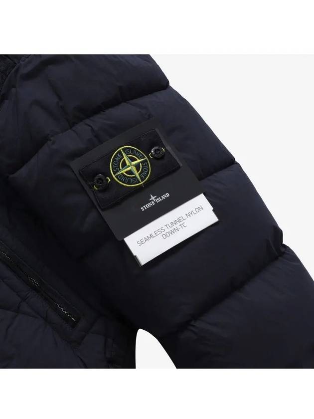 Seamless Tunnel Nylon Down Padding Navy - STONE ISLAND - BALAAN 4