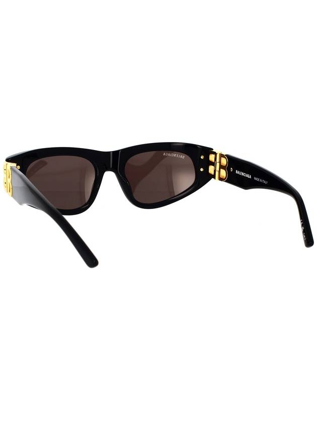 Women's BB Monogram Frame Sunglasses Black - BALENCIAGA - BALAAN 5