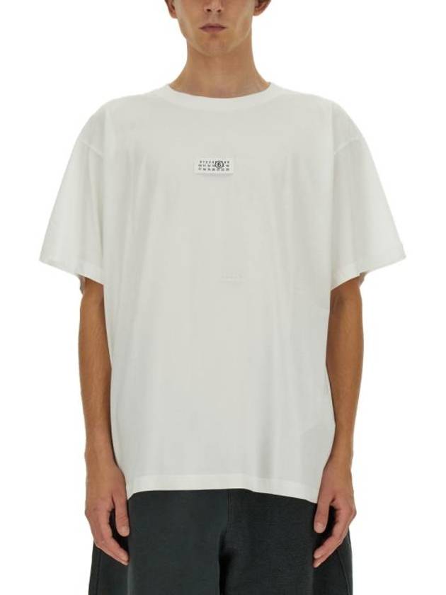 Logo Short Sleeve T-Shirt White - MAISON MARGIELA - BALAAN 2