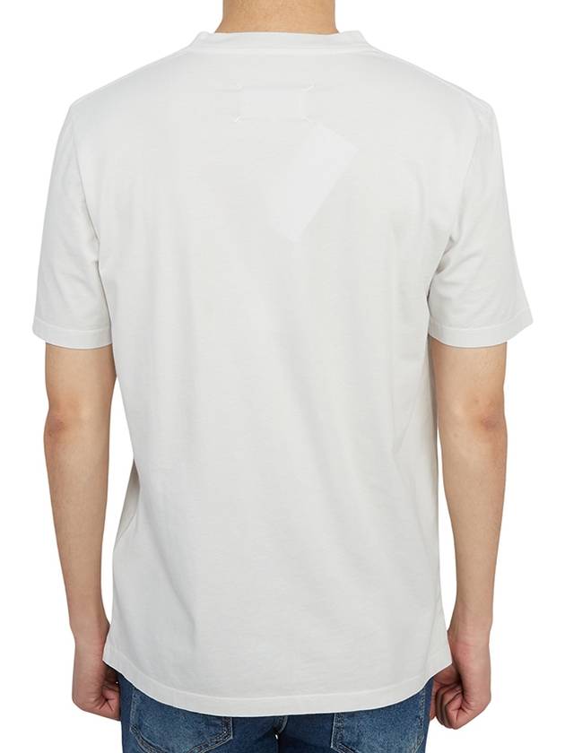 Organic Cotton Short Sleeve T-Shirt White - MAISON MARGIELA - BALAAN 5