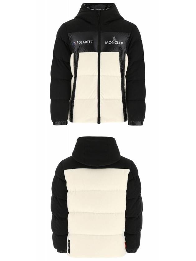 1A00084 899HL 999 MALAVOY Malaboy Hood Padding Black White Men’s Padding TLS - MONCLER - BALAAN 4