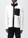 Men's Sagrek Shearling Fleece Zip-Up Jacket Ivory - MOOSE KNUCKLES - BALAAN 3