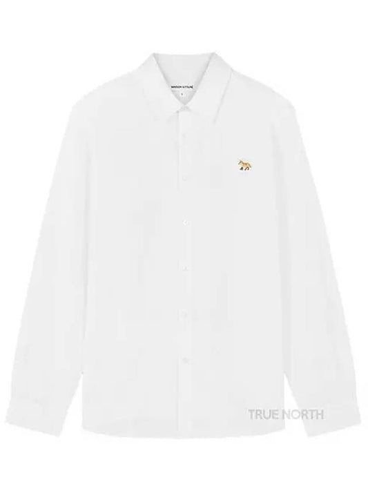 Baby Fox Cotton Shirt White - MAISON KITSUNE - BALAAN 2