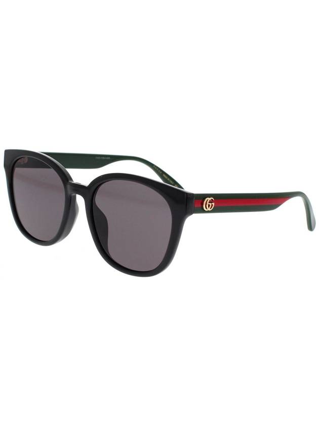 Eyewear Logo Web Cate Eye Sunglasses Black - GUCCI - BALAAN 3