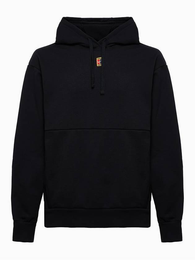 Court Fleece Tennis Hoodie Black - NIKE - BALAAN 1