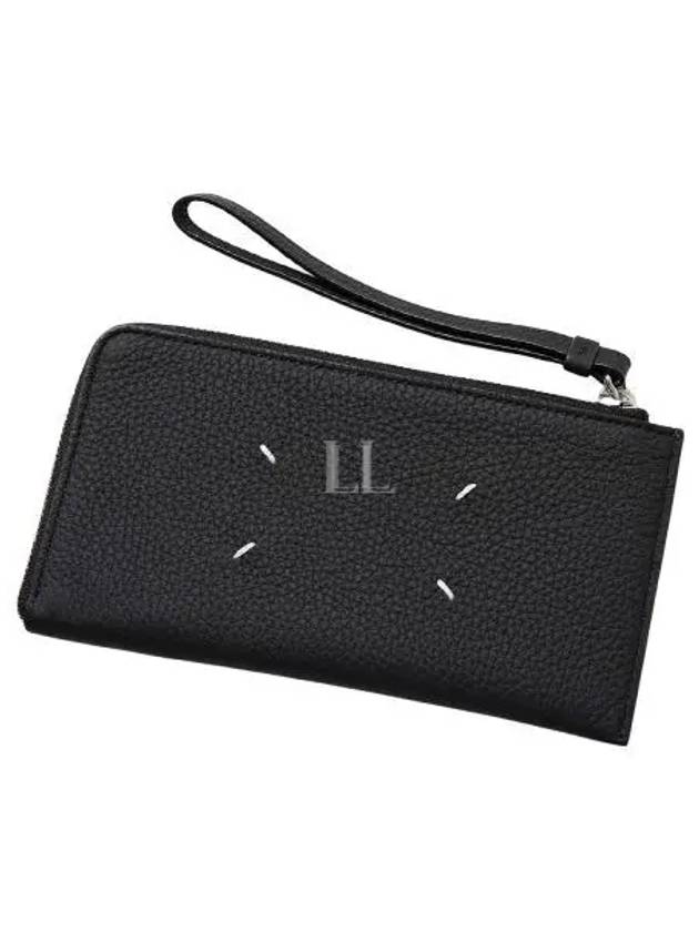 Stitch Strap Clutch Bag Black - MAISON MARGIELA - BALAAN 2