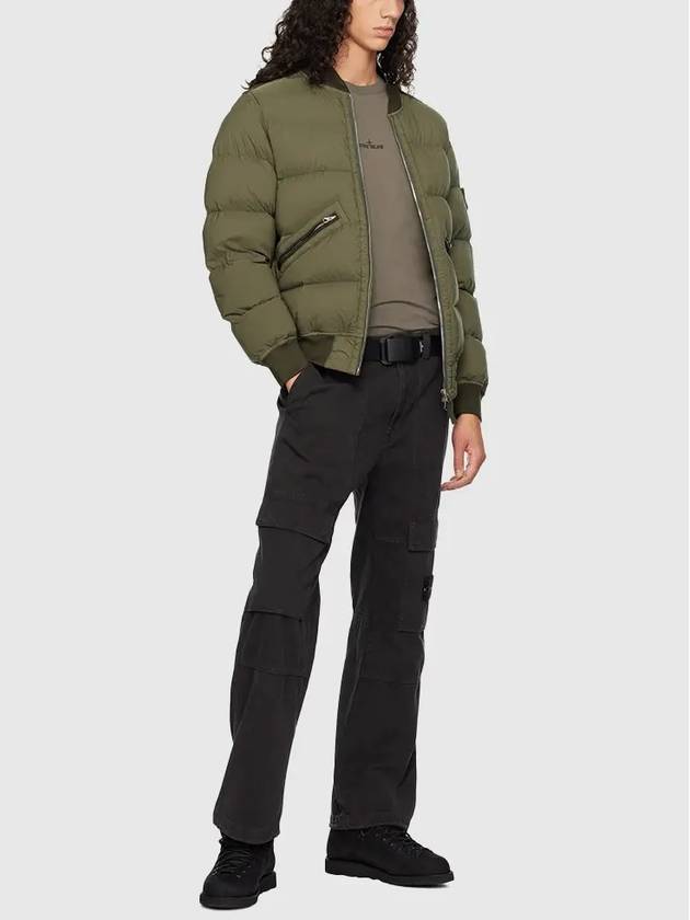 Wappen Logo Bomber Padding Jacket Green - STONE ISLAND - BALAAN 5