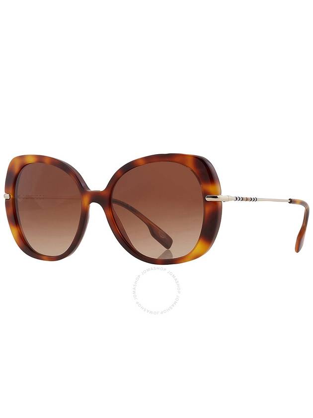 Burberry Eugenie Brown Gradient Butterfly Ladies Sunglasses BE4374 331613 55 - BURBERRY - BALAAN 3