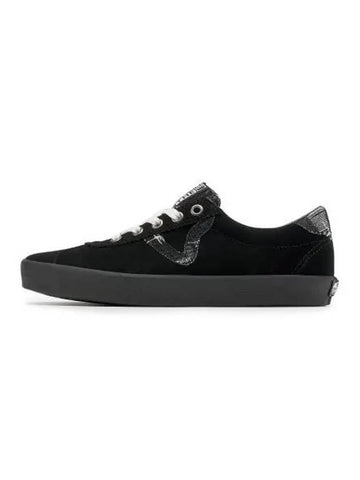 Sports Denim Destroy Low Top Sneakers Black - VANS - BALAAN 1