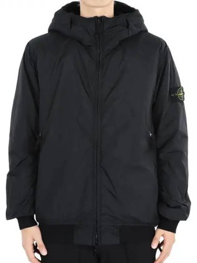 Crinkle Reps R NY Padding Black - STONE ISLAND - BALAAN 2