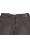 Men's regular fit charcoal button buckle cotton pants men's pants PT178 - IKALOOOK - BALAAN 7