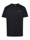 Nolan Short Sleeve T-Shirt Black - A.P.C. - BALAAN 2