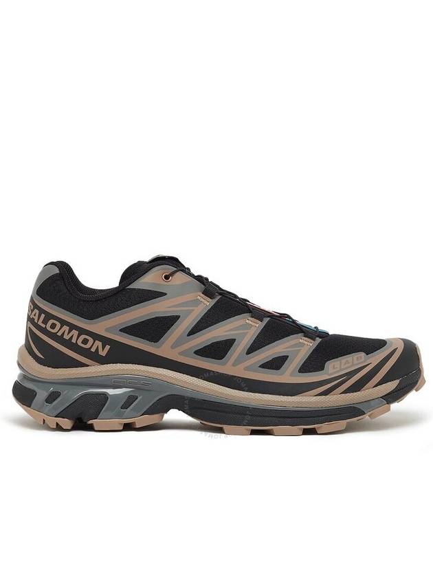 XT 6 Low Top Sneakers Black Portabella Pewter - SALOMON - BALAAN 2