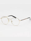 Eyewear Round Metal Eyeglasses Gold - GUCCI - BALAAN 9