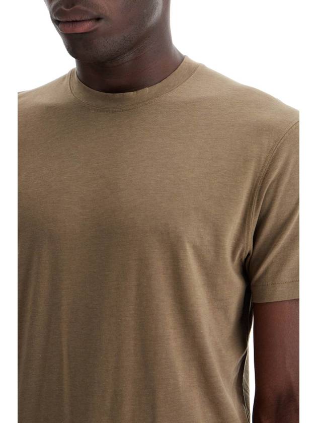 cotton-lyocell t-shirt - TOM FORD - BALAAN 4