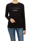 Siamese Long Sleeve T-Shirt Black - MAX MARA - BALAAN 5