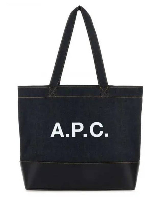 Axel Denim Tote Bag Navy - A.P.C. - BALAAN 2