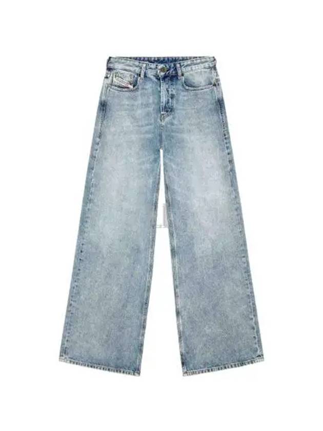 1996 Desire Relaxed Wide Jeans Light Blue - DIESEL - BALAAN 2