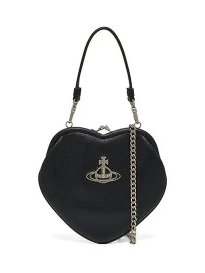 Belle Heart Frame Cross Bag Black - VIVIENNE WESTWOOD - BALAAN 2