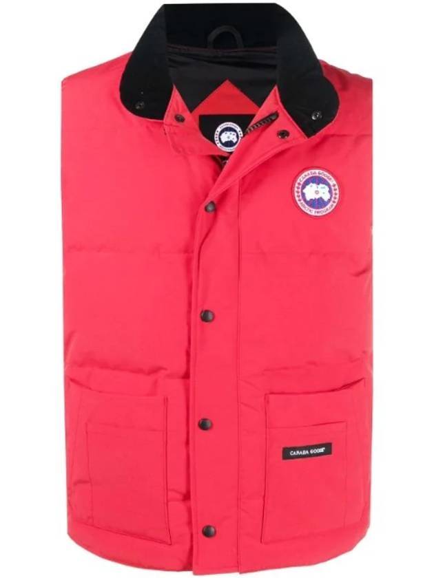 Freestyle Crew Padding Vest Red - CANADA GOOSE - BALAAN 1
