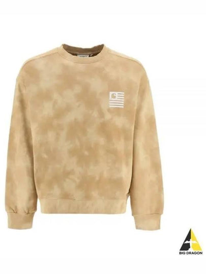 Chromo Cotton Sweatshirt Beige - CARHARTT WIP - BALAAN 2