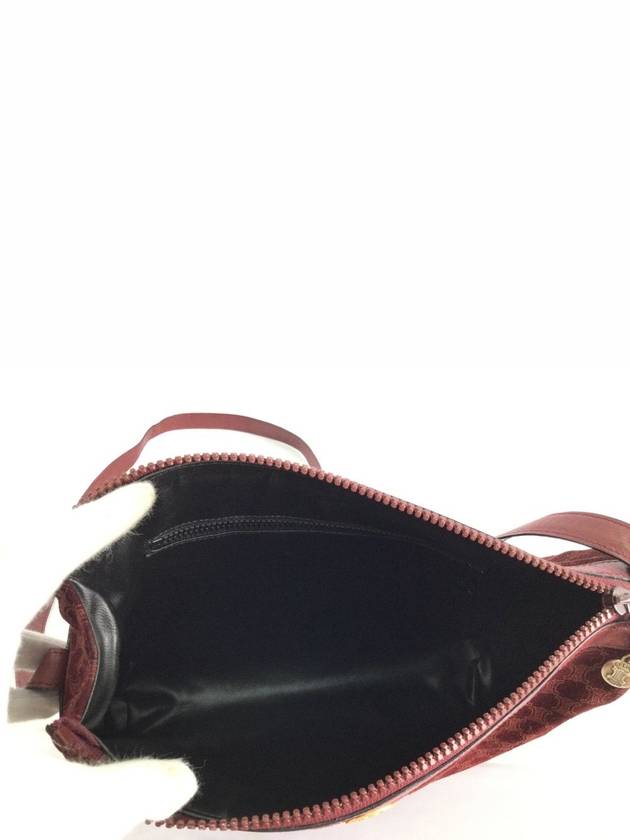 Velor red shoulder bag - CELINE - BALAAN 6