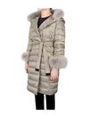 Luce Novef Reversible Cube Full Set Hooded Goose Down Jacket NOVEF 019 - MAX MARA - BALAAN 2