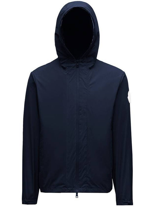 Carl's Carles hooded jacket navy - MONCLER - BALAAN.
