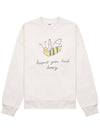 488 08WOGC003 Versize Local Honey Print Women's Sweatshirt - RE/DONE - BALAAN 11