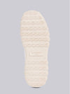 Frayed Canvas Cable Knit Sole Field Shoes White - THOM BROWNE - BALAAN 6