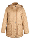 Diamond Quilted Nylon Jacket Archive Beige - BURBERRY - BALAAN 2