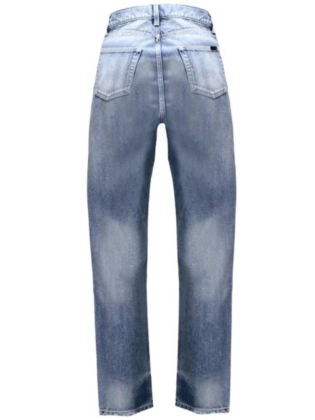 Slim Fit Denim Jeans Blue - SAINT LAURENT - BALAAN 4