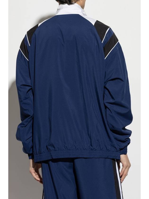 ADIDAS Originals Jacket With Stand-up Collar, Unisex, Navy Blue - ADIDAS ORIGINALS - BALAAN 6