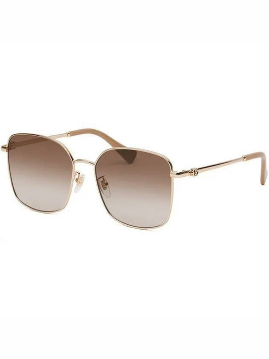 Eyewear Interlocking G Square Sunglasses Brown - GUCCI - BALAAN 1