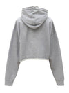 embroidered gray hoodie - GANNI - BALAAN 2