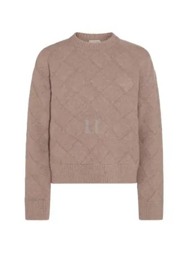 Intrecciato Wool Knit Top Riverbed - BOTTEGA VENETA - BALAAN 2