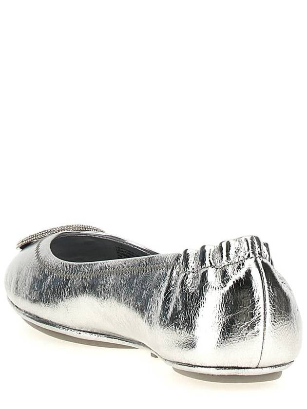 Minnie Travel Ballet Silver - TORY BURCH - BALAAN 4